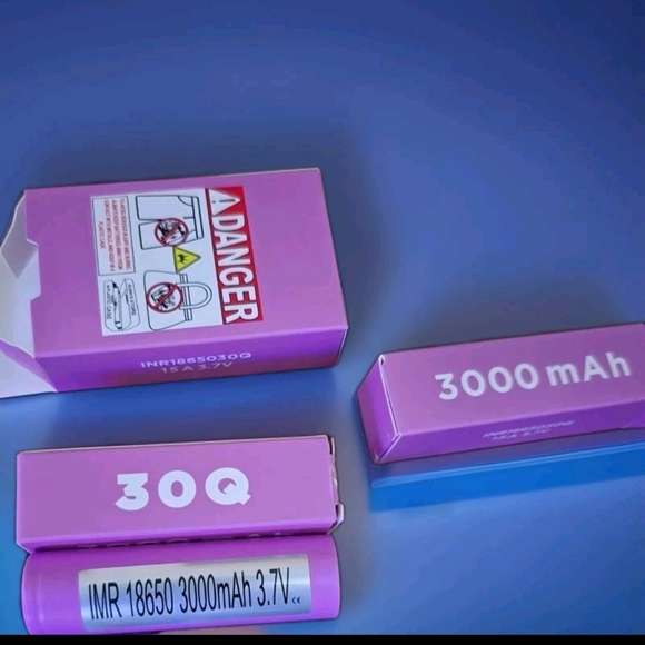 10 pack of 18650 rechargeable lithium ion batteries. 3000 Mah. - Picture 1 of 2